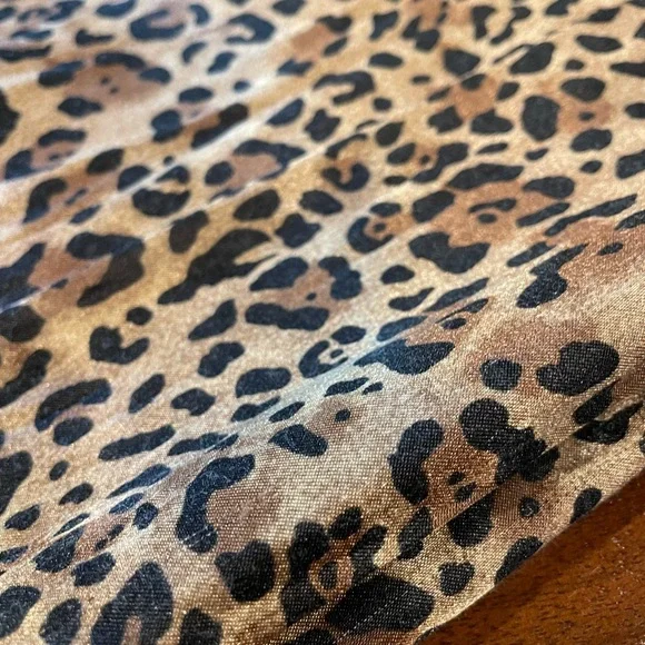 Ladies Silk animal print Pant Coldwater Creek, size m, UEC - Picture 7 of 8